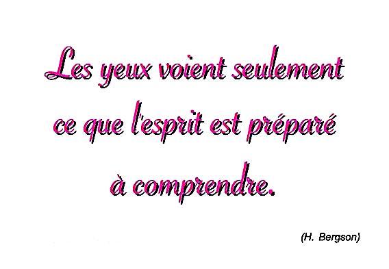 Les yeux voient seulement 1