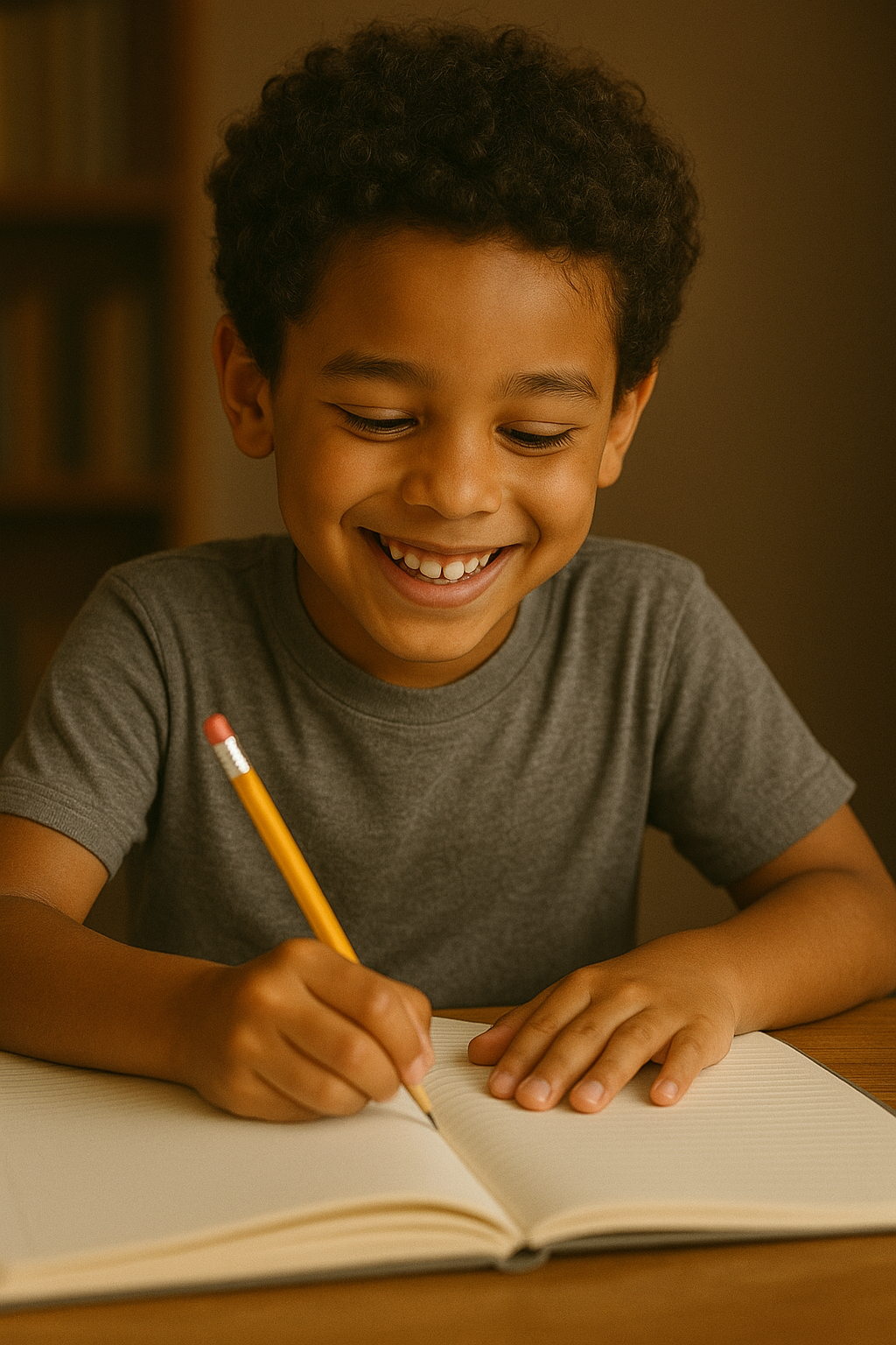Enfant metisse joyeux edu k action