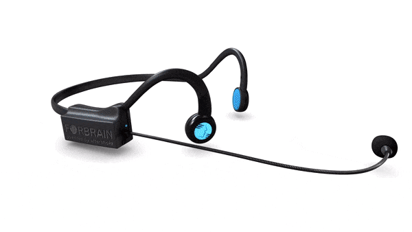 Forbrain headset
